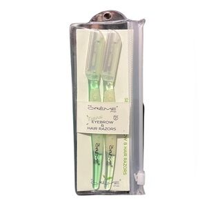 Crème shop Eyebrow and Hair Razors - Green NIP
